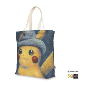 Pikachu Inspired by Self-Portrait with Grey Felt Hat Canvas Tote Bag