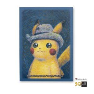 Pikachu Inspired by Self-Portrait with Grey Felt Hat Card Sleeves (65 Sleeves)