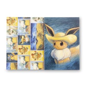 Pokémon Inspired by Paintings from the Van Gogh Museum Amsterdam Postcards (12-Pack)